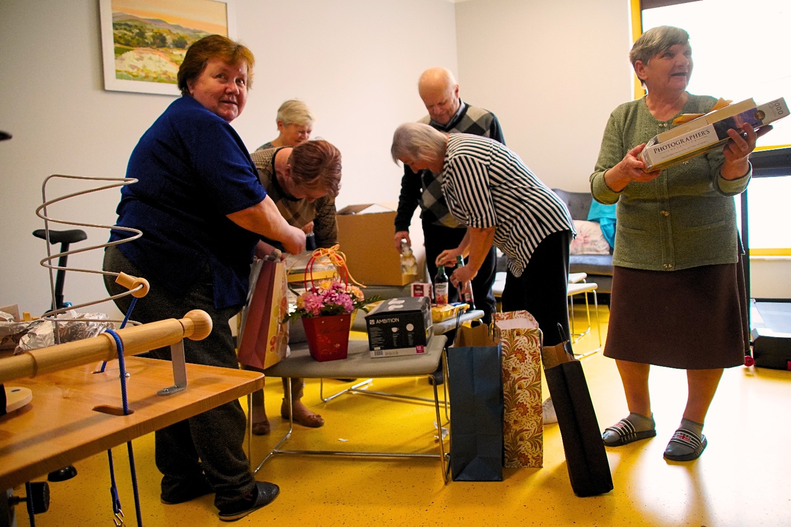 Zasypały nas kwiaty i prezenty