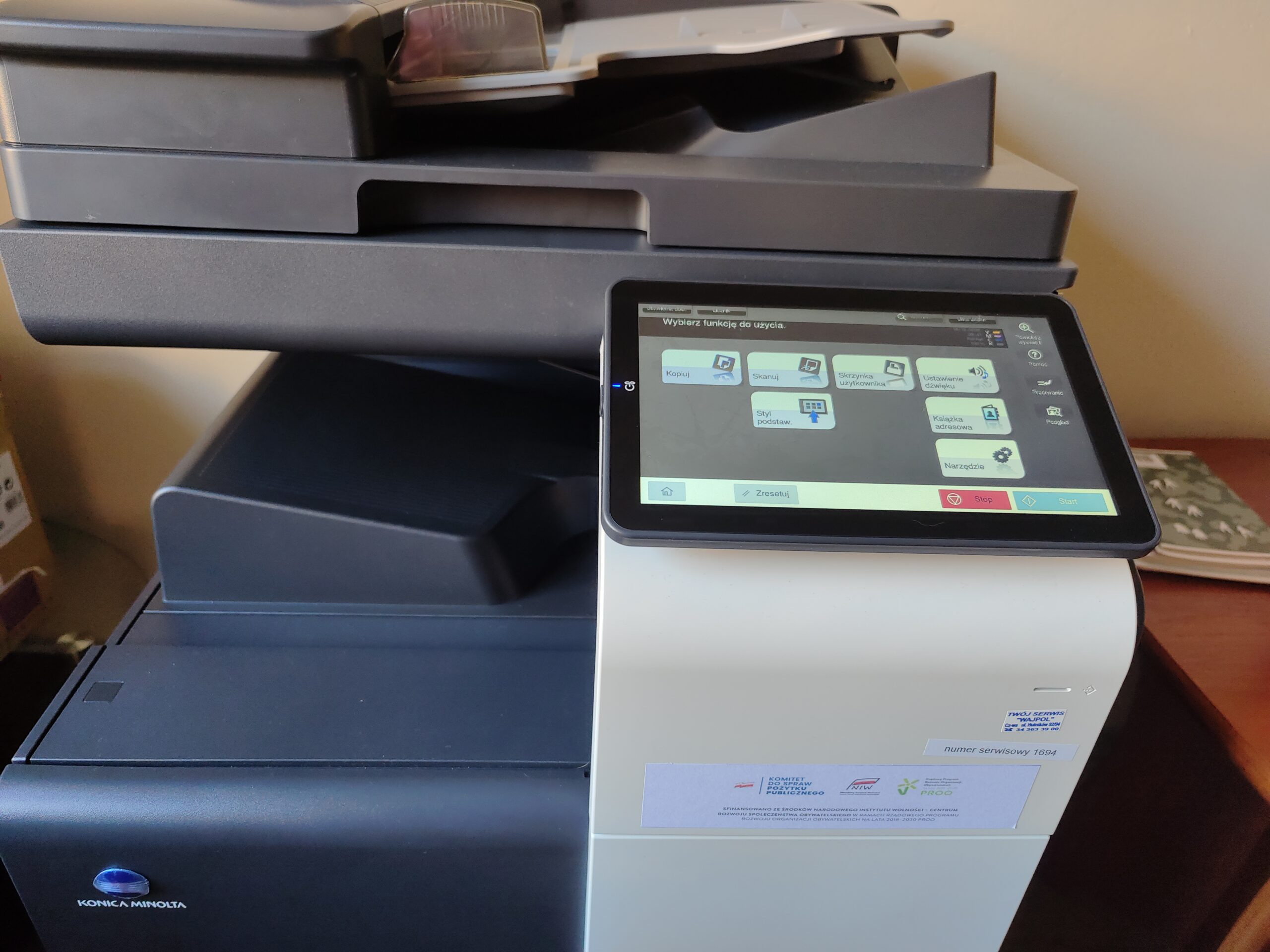 Kopiarko-drukarko-skaner kupiony, działa – dzięki rządowemu programowi PROO 5