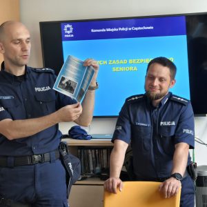 Policja w Adullam. Seniorzy szkoleni profilaktycznie