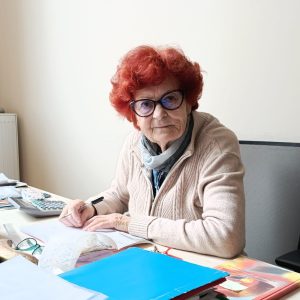 Ciocia Krysia, czyli Krystyna Piłatowicz, najstarsza wolontariuszka w Adullam, a może i w całej Częstochowie